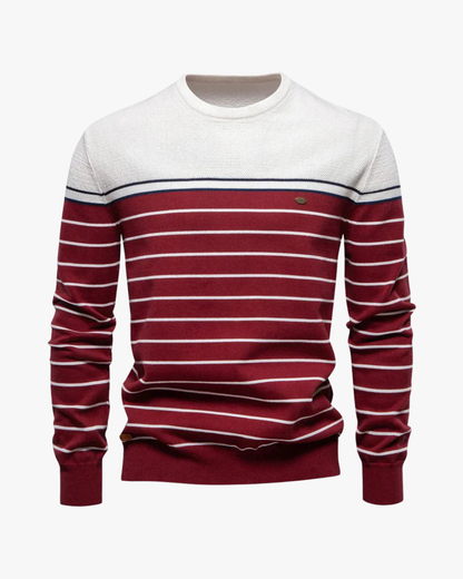 Jón - Röndótt peysa