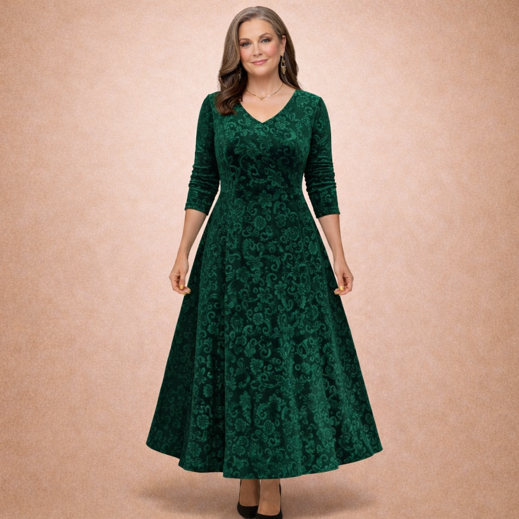 Jillian - Flauelskjóllinn