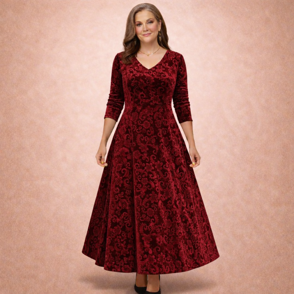 Jillian - Flauelskjóllinn