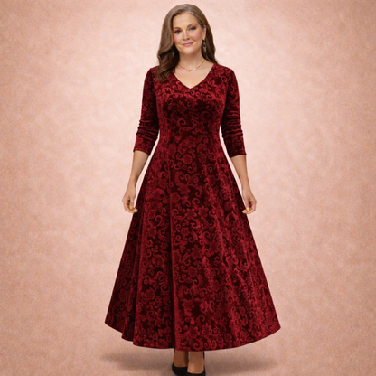 Jillian - Flauelskjóllinn