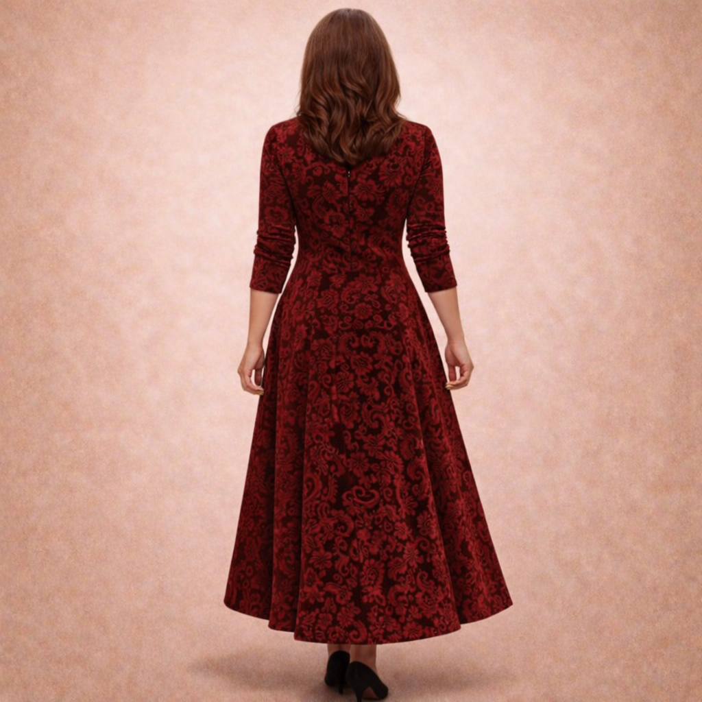 Jillian - Flauelskjóllinn