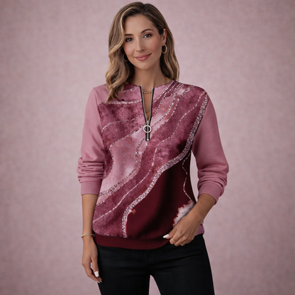 Elín - Peysa með rennilás