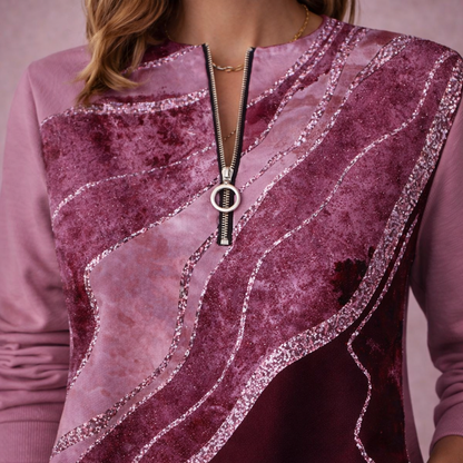 Elín - Peysa með rennilás